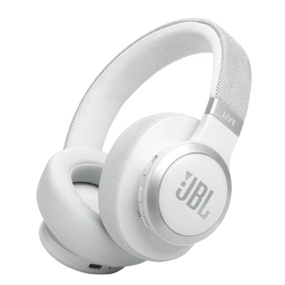 JBL LİVE 770 NC BLUETHOOTH HEADPHONES WHİTE
