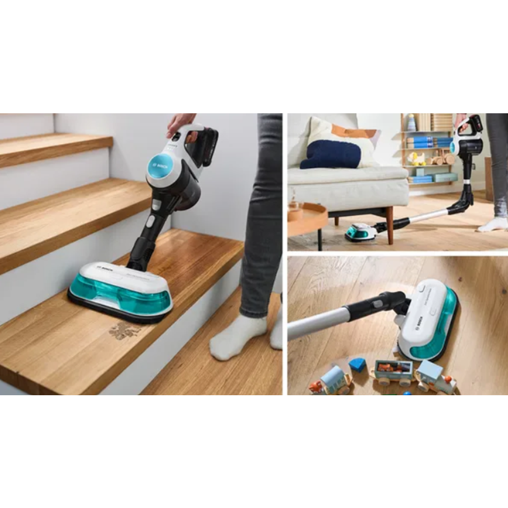 BOSCH UNLİMİTED 7 PROHYGİENİC AQUA ŞARJLI SÜPÜRGE&MOP BCS71HYG1