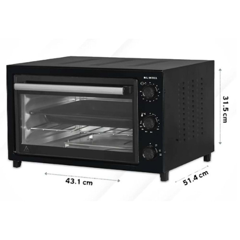 KUMTEL KF-5320 MİNİ FIRIN SİYAH