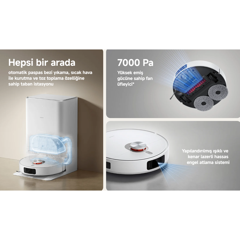 XİAOMİ X20 PRO VACUUM/MOP ROBOT SÜPÜRGE