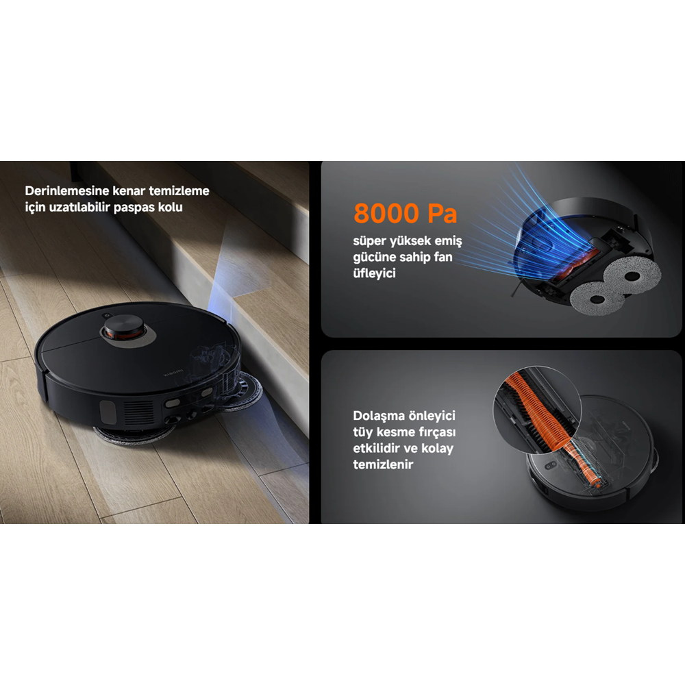 XİAOMİ X20 MAX VACUUM/MOP ROBOT SÜPÜRGE