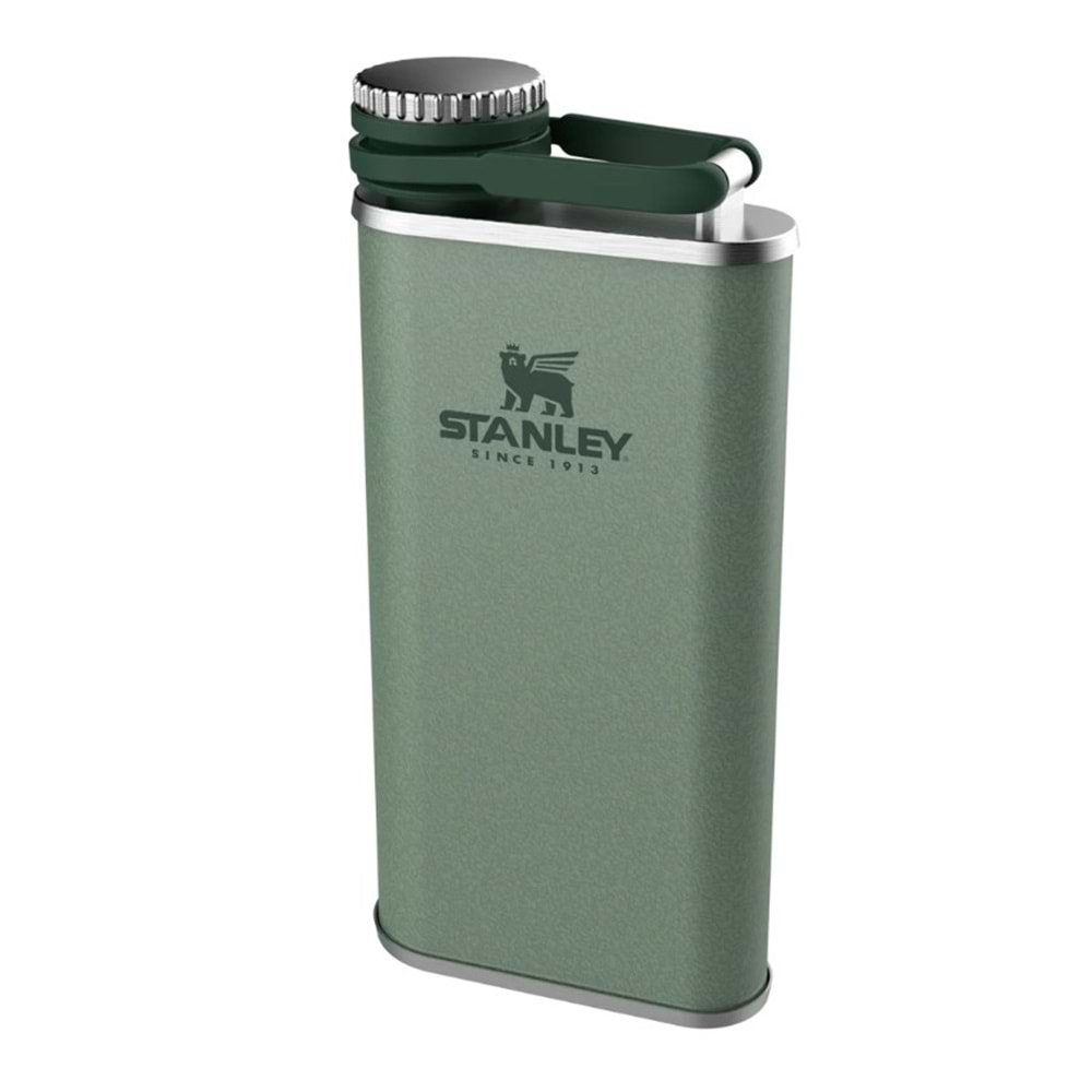 STANLEY CLASSİC EASY FİLL WİDE MOUTH FLASK CEP MATARASI 0,23L HAMMERTONE GREEN