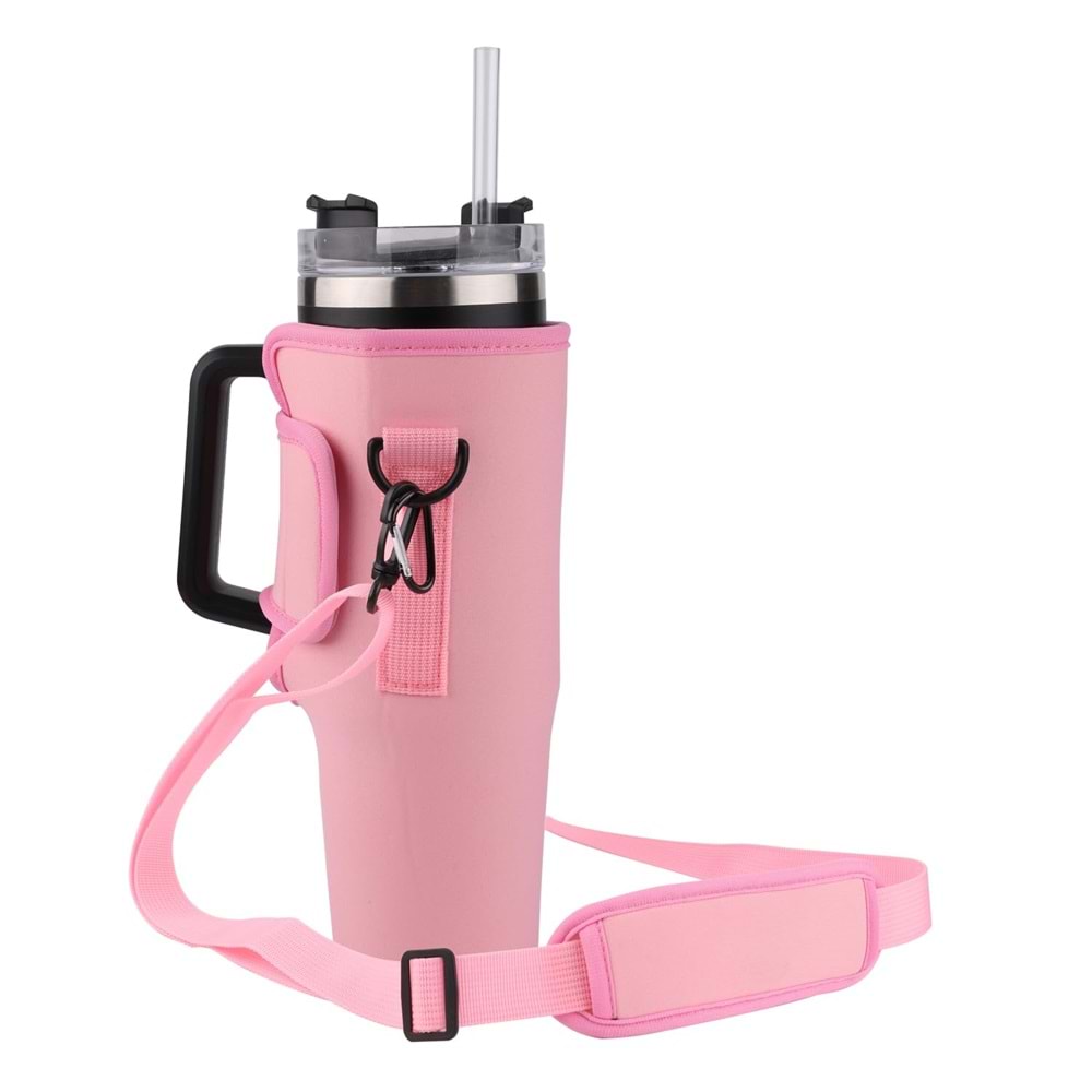 STANLEY ASKILI ÇANTA PEMBE