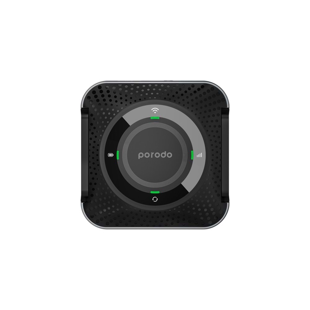 PORODO PORTABLE CPE MİFİ 3G/4G WİRELESS ROUTER PD-4GCPMF-BKGY