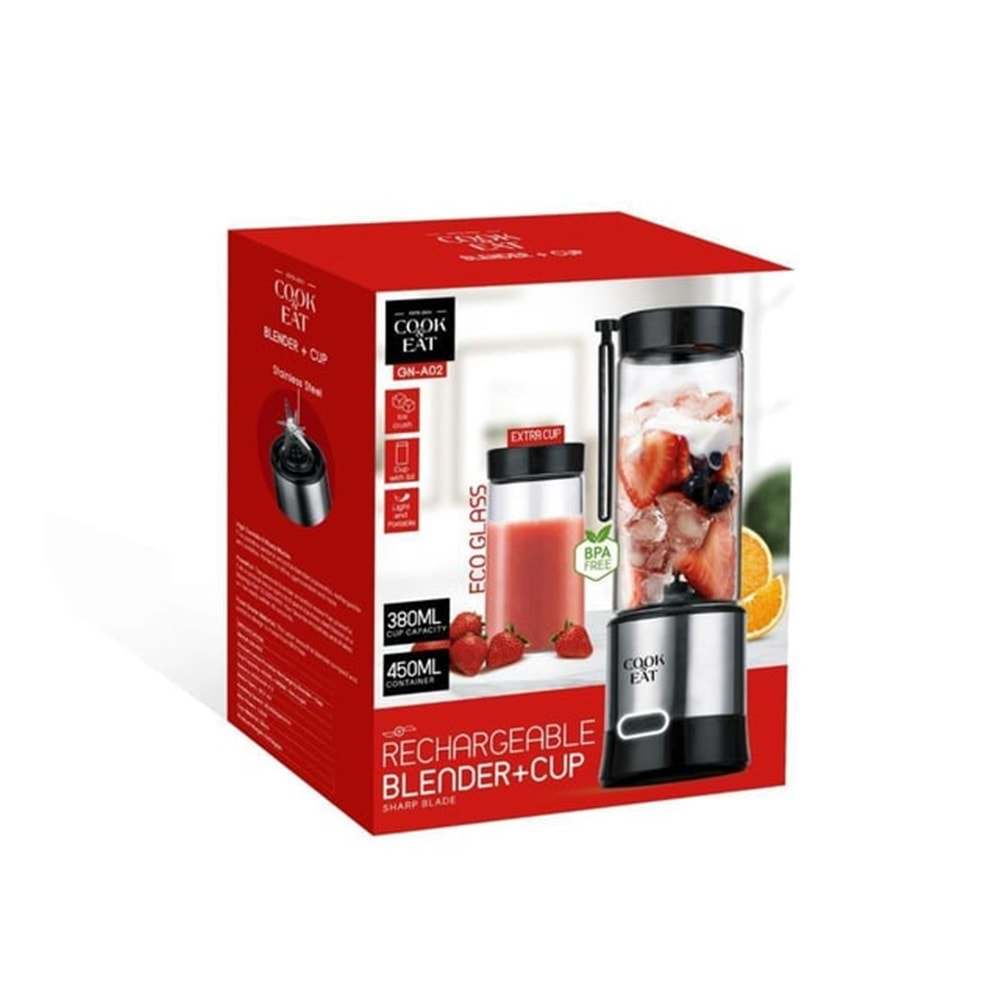 COOK&EAT GN-A02 ŞARJLI BLENDER