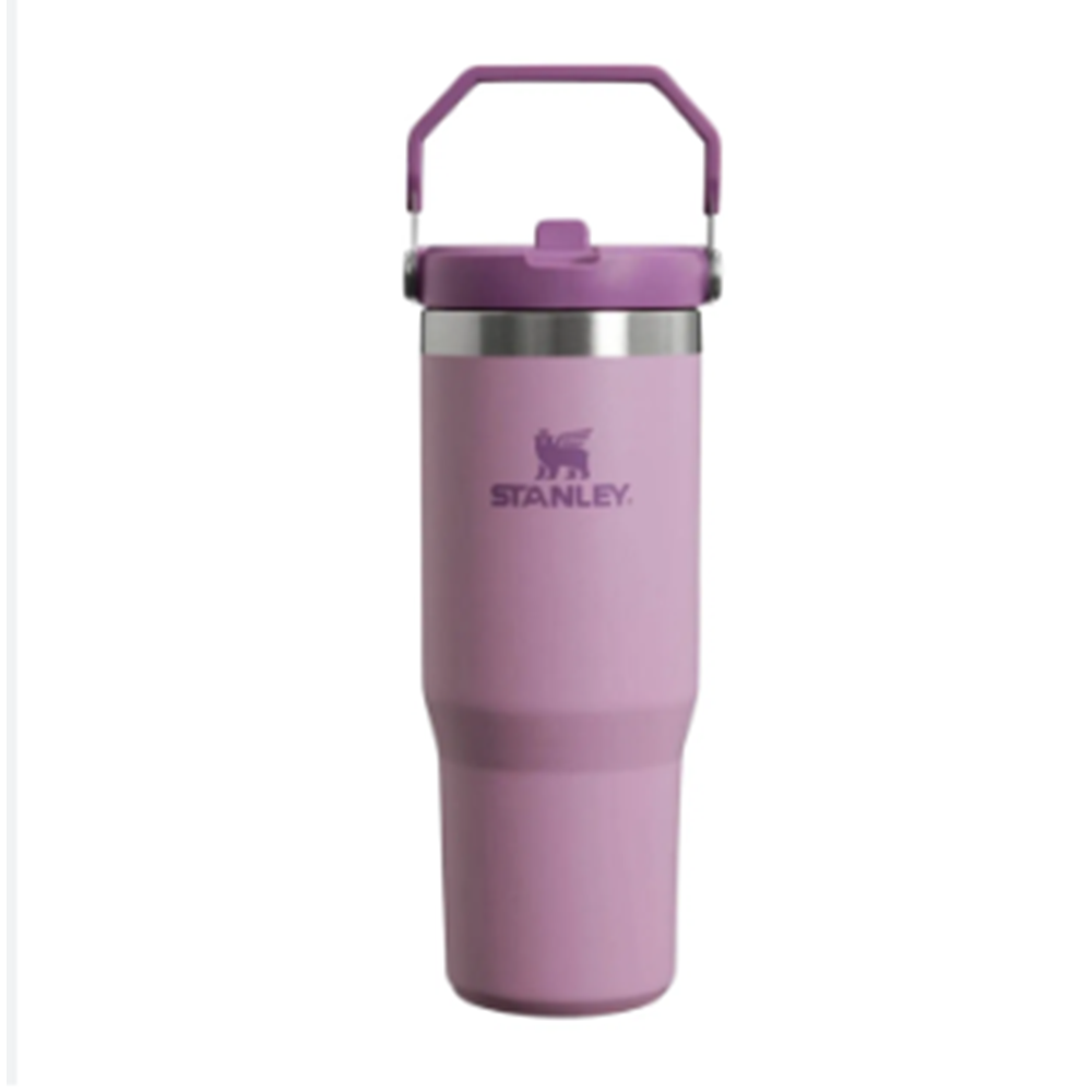 STANLEY İCEFLOW FLİP STRAW TUMBLER 30 OZ 890ML CHERRY BLOSSOM