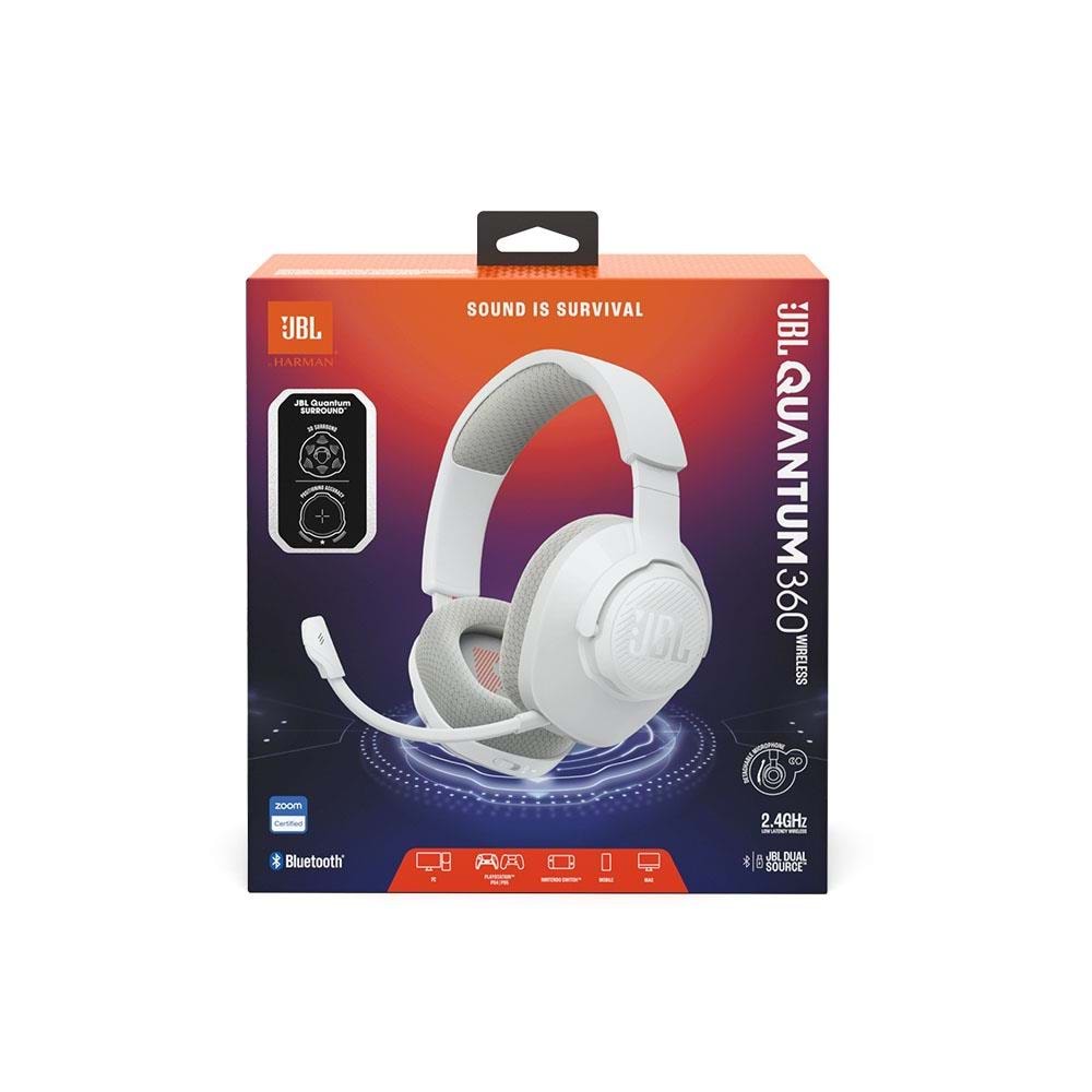 JBL QUANTUM 360 GAMİNG KULAKLIK BEYAZ