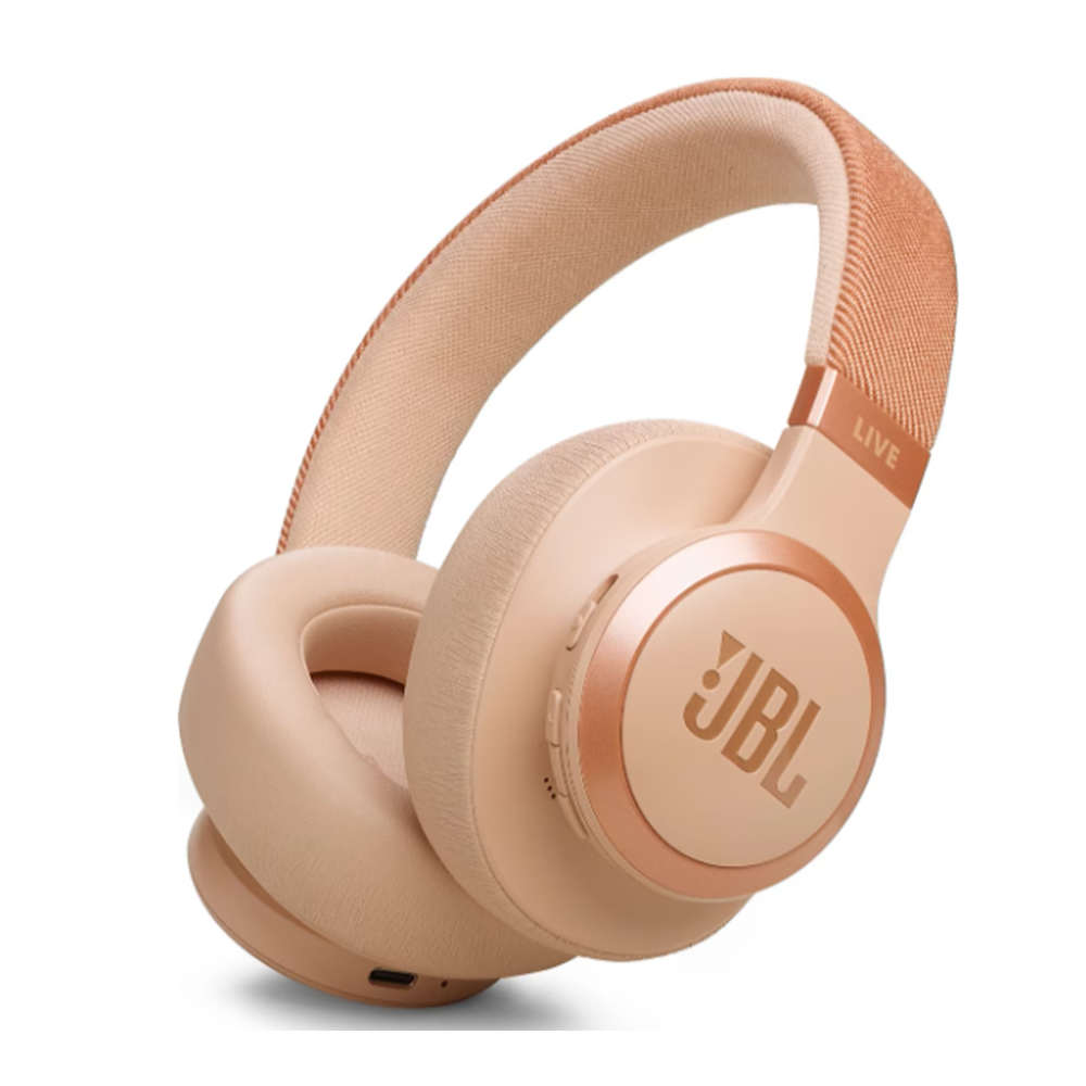 JBL LİVE 770 NC BLUETHOOTH HEADPHONES KUM BEJİ