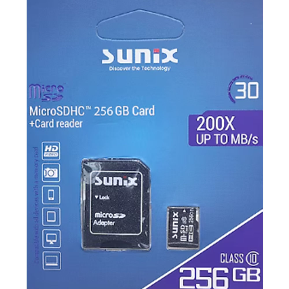 SUNİX 256 GB HAFIZA KARTI