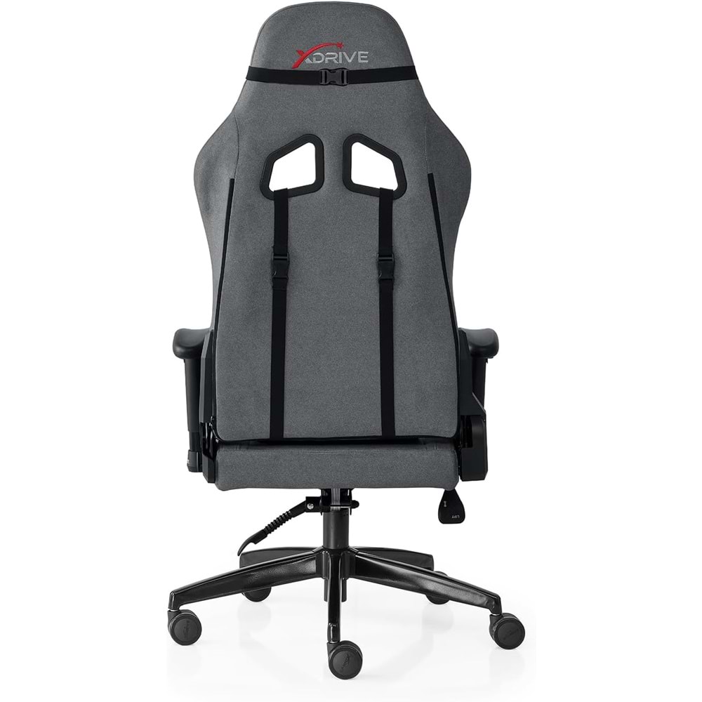 XDRİVE 15 Lİ PLUS OYUNCU KOLTUĞU KUMAŞ GRİ