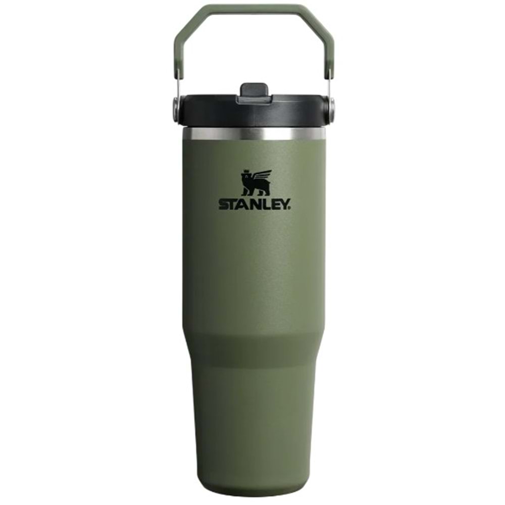 STANLEY İCEFLOW FLİP STRAW TUMBLER 30 OZ 890ML DRİED PİNE