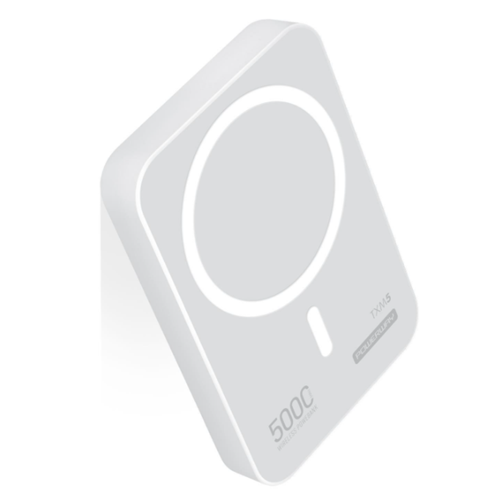 POWERWAY TXM5 5000MAH POWERBANK BEYAZ