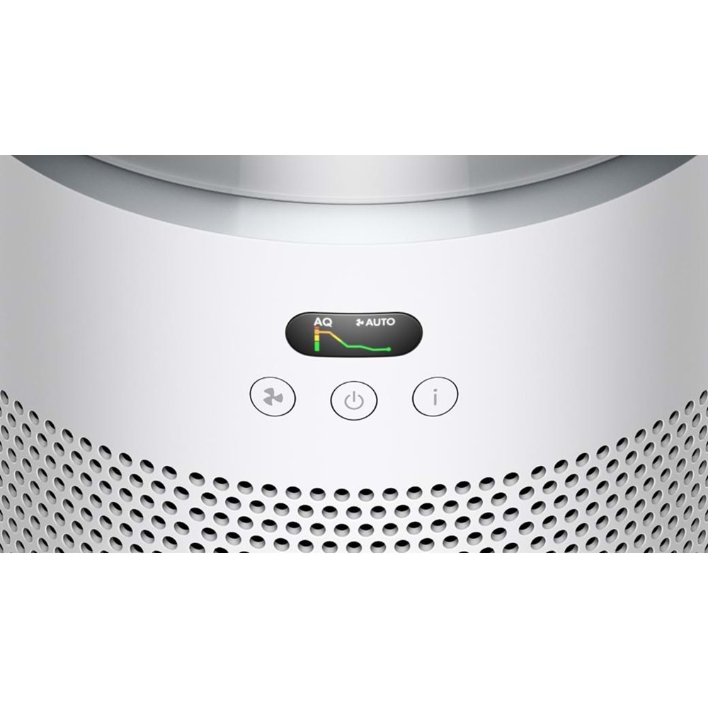 DYSON HUSHJET COMPACT PURİFİER HJ10 (WHİTE/SİLVER)