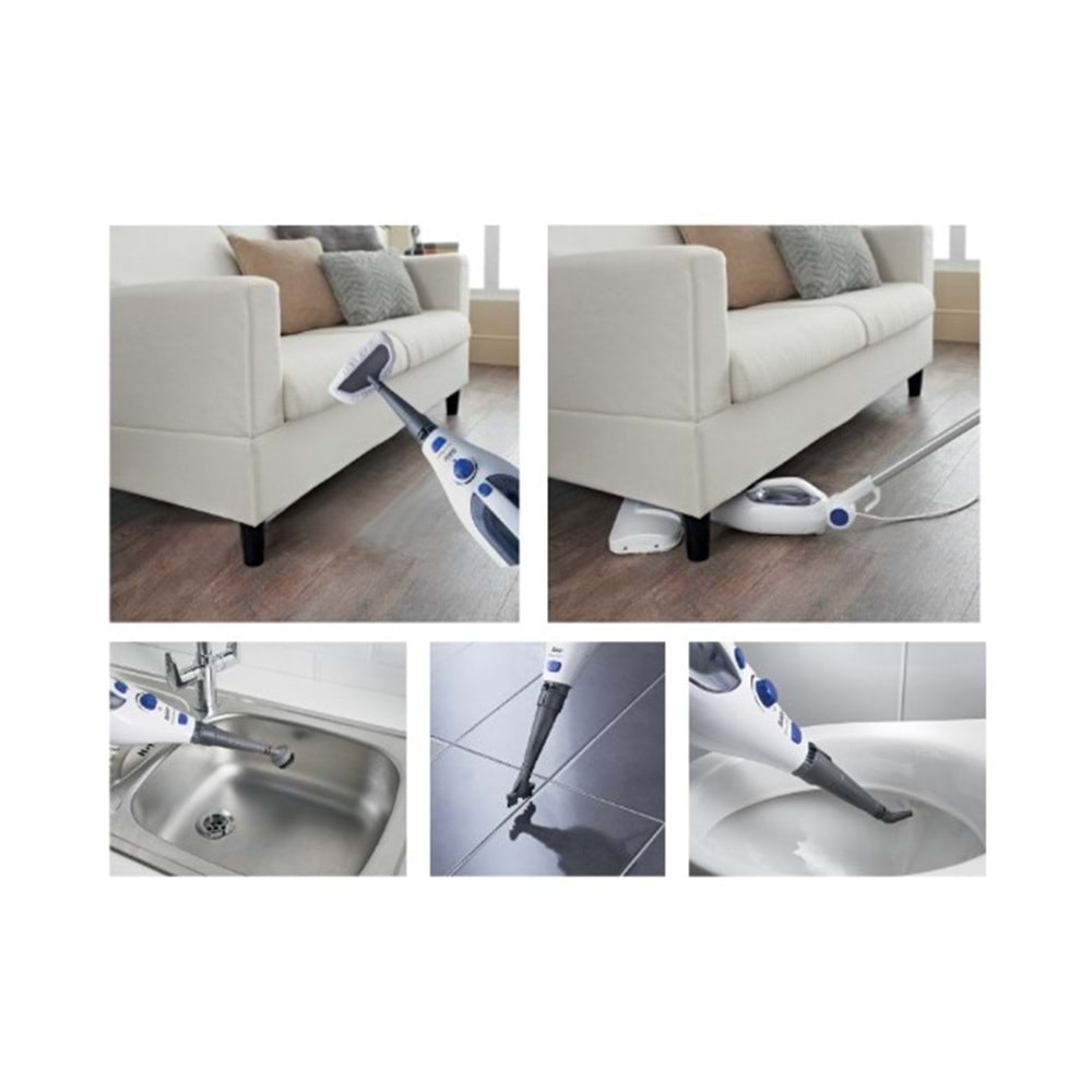 FAKİR ALINA CLEAN ÇOK FONKSİYONLU BUHARLI TEMİZLEYİCİ
