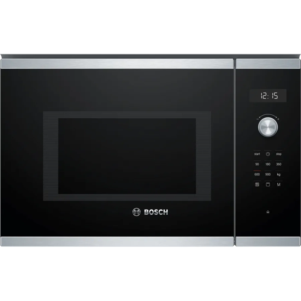 BOSCH Serie 6 Ankastre Mikrodalga, Izgara Fonksiyonlu 59 x 38 cm Inox BEL554MS0
