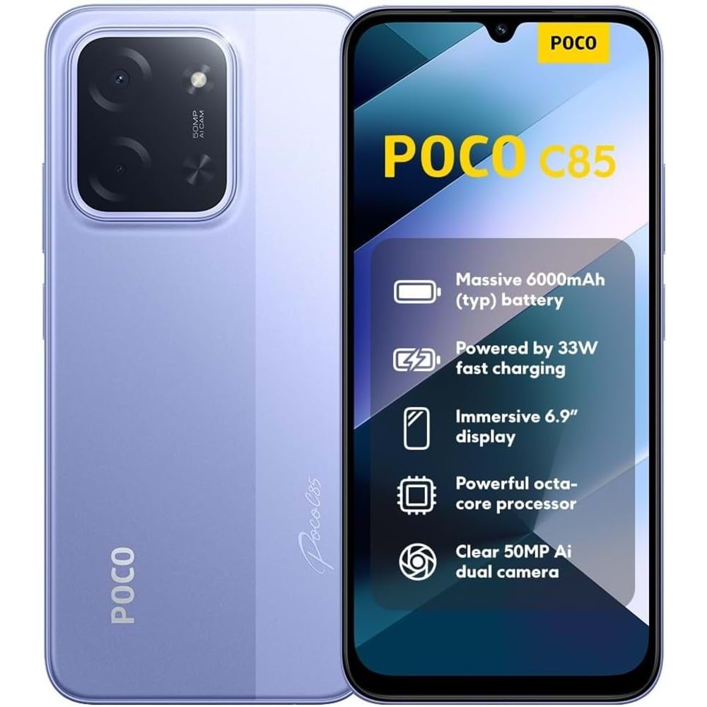 XİAOMİ POCO C85 8/256 GB PURPLE