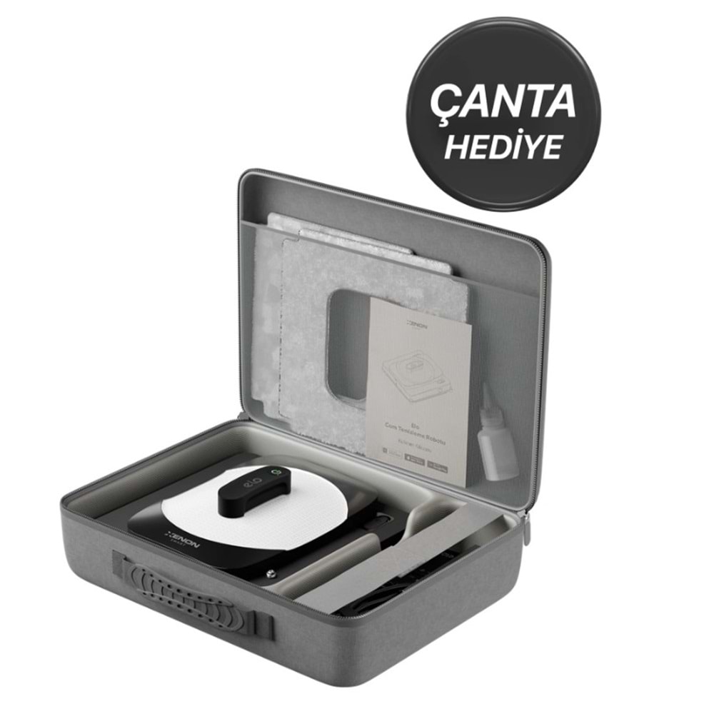XENON SMART X8681 ULTRA SESSİZ BLUETHOOTH ELO CAM TEMİZLEME ROBOTU