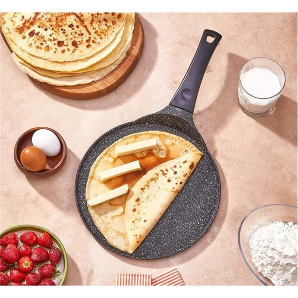 POLOCHEF CRYSTAL DÖKÜM KREP TAVA 26 CM IDP-126