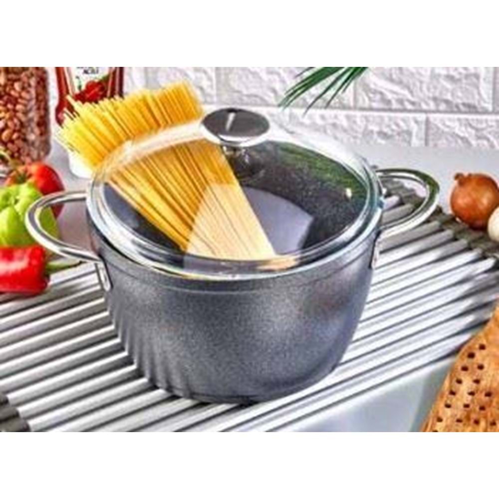 POLOCHEF GALAXY GRANİT EZME DERİN 22 CM GLD-122
