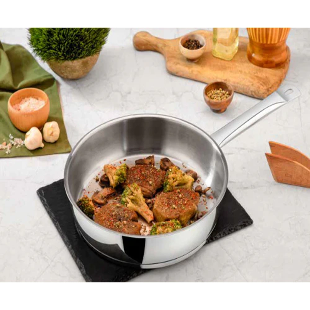 POLOCHEF PROLİNE ÇELİK TAVA 28 CM PÇT-128