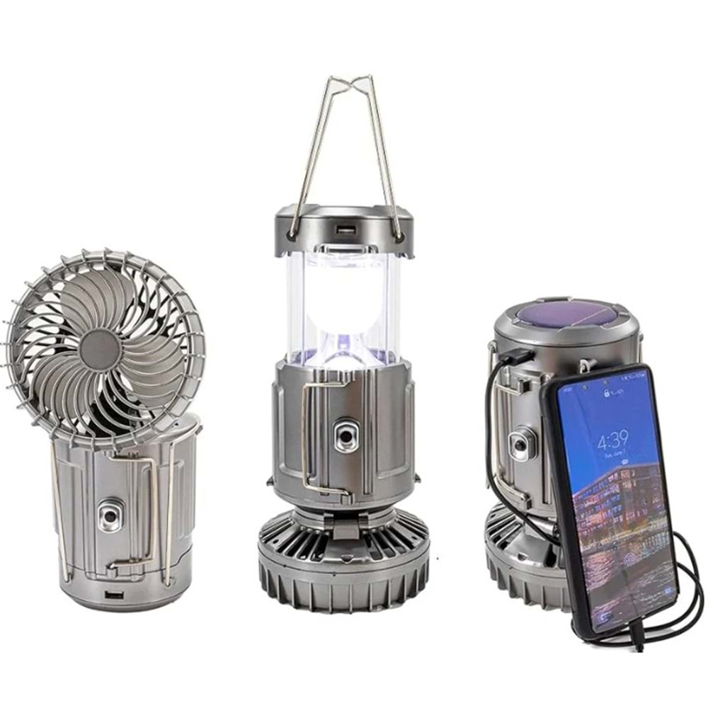 ETM GSH-9299 SOLAR FANLI KAMP LAMBASI