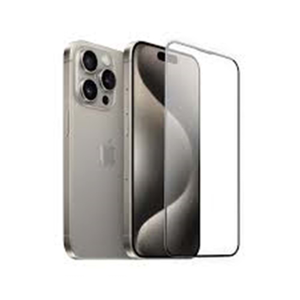 WİWU İPHONE 16/17 PRO CRYSTAL TAMPERLİ KIRILMAZ CAM GT008