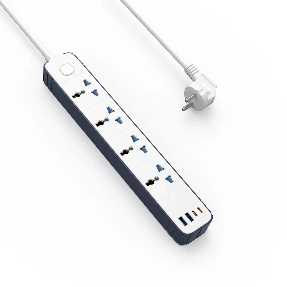 WİWU ÇOK FONKSİYONLU 4LÜ 20W ÇOKLU PRİZ 2X TYPE-C 2X USB-A S007
