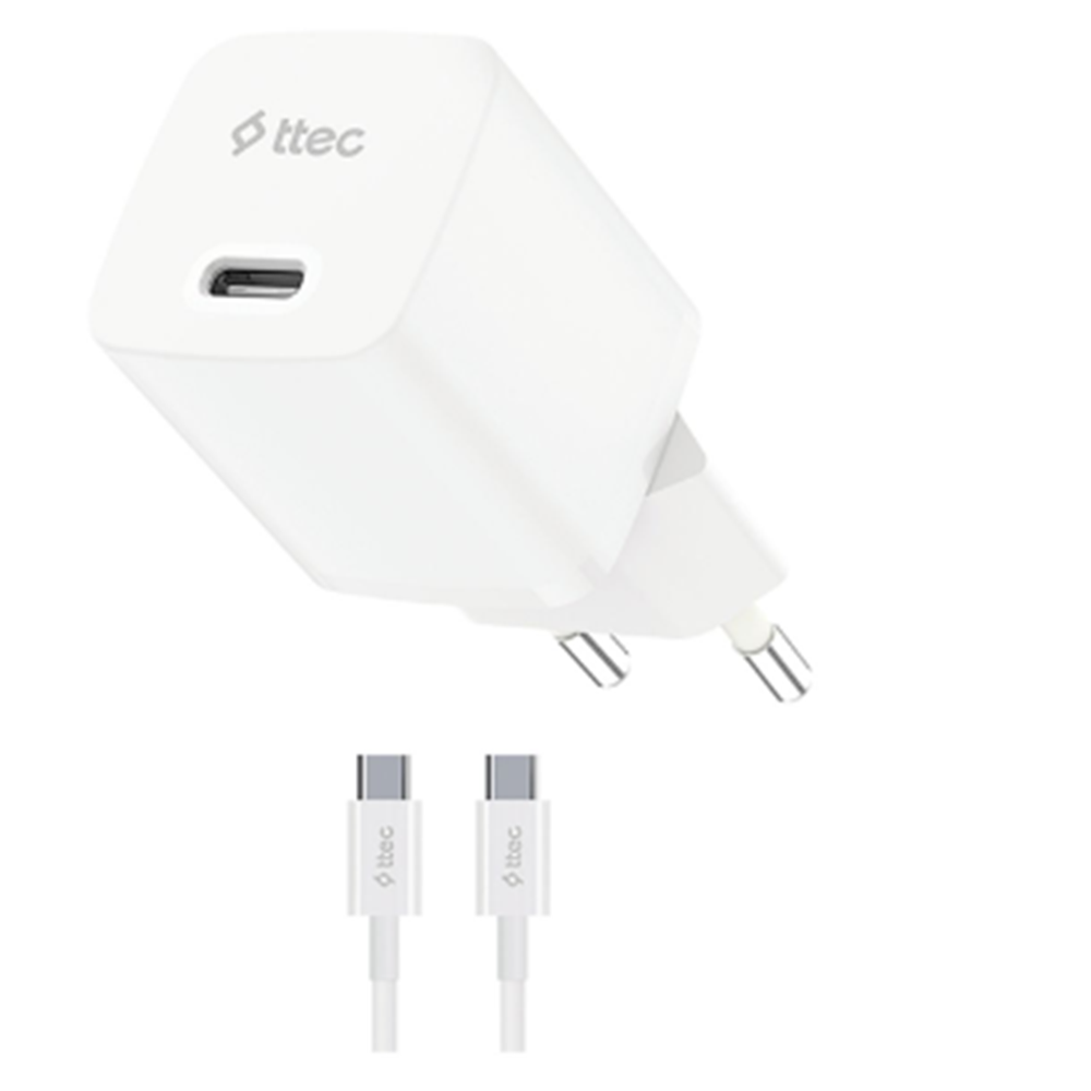 TTEC SMARTCHARGER GAN 30W PD USB-C SEYAHAT HIZLI ŞARJ ALETİ 2SCP03BCUK