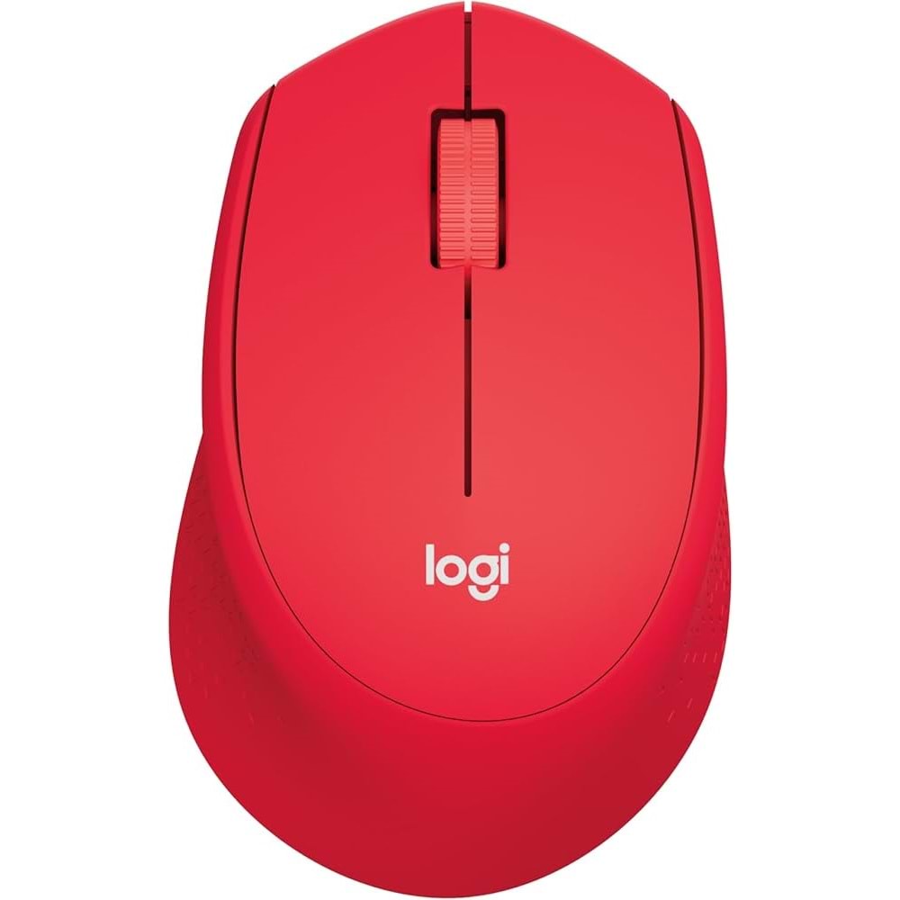 LOGİTECH M330 KABLOSUZ SİLENT PLUS MOUSE KIRMIZI
