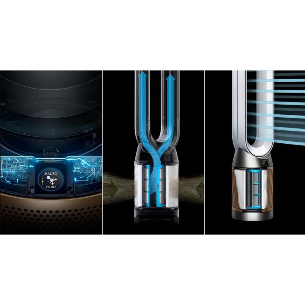 DYSON PURİFİER COOL PC2 DE-NOx TP12 (WHİTE/GOLD)