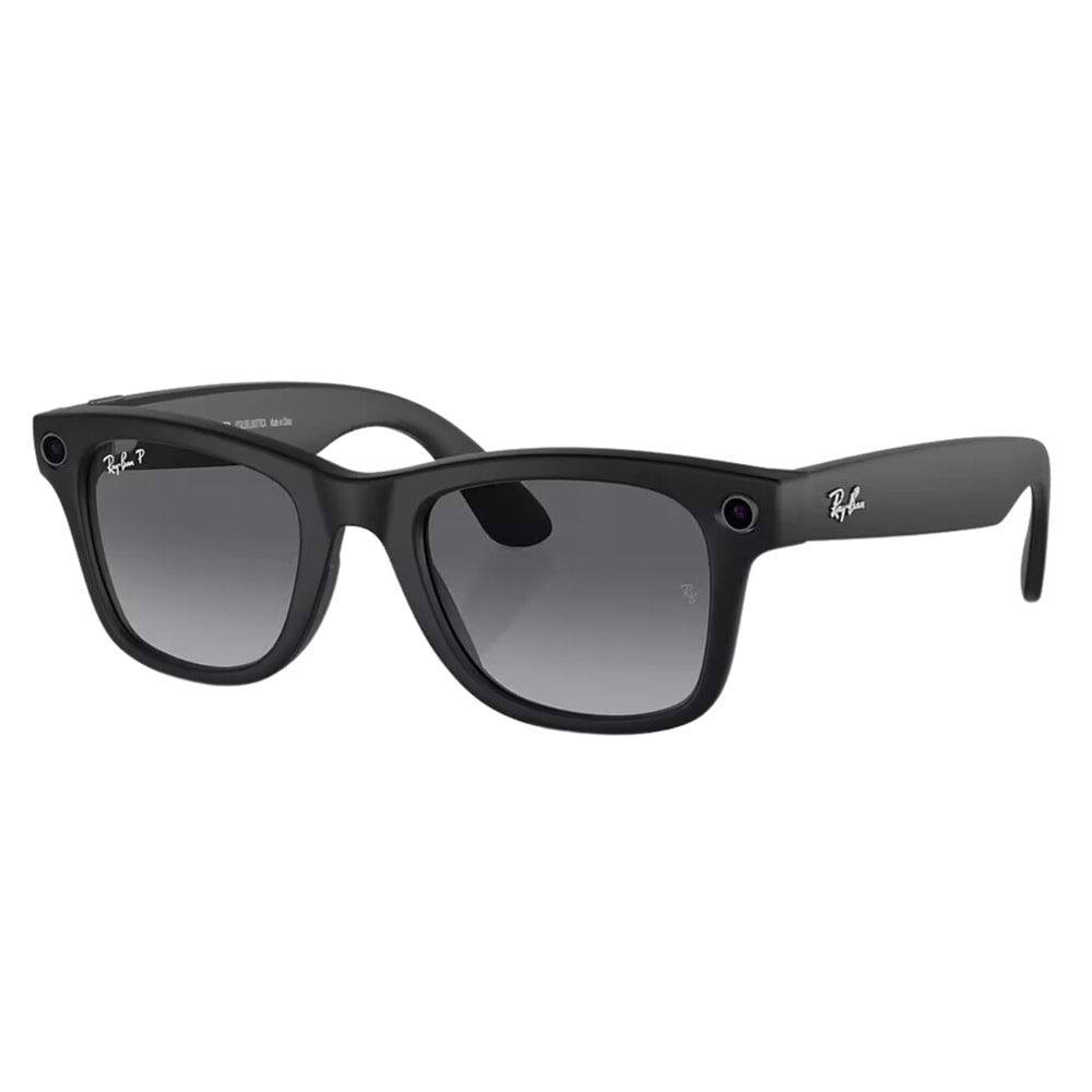 RAYBAN META WAYFARER AKILLI GÖZLÜK RW4008 F MATTE BLACK / L POLAR GRADİENT GRAPHİTE 53MM