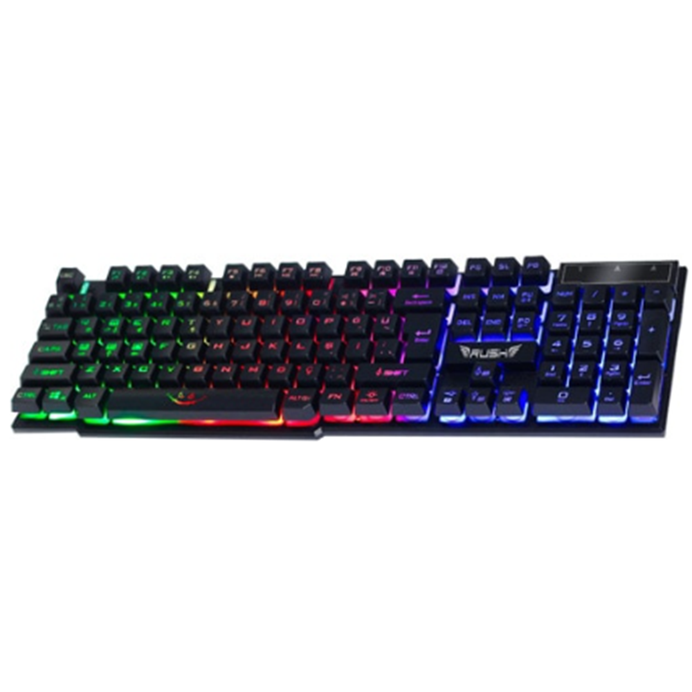 RUSH RK102S Q MEKANİK HİSLİ OYUNCU KLAVYE SİYAH
