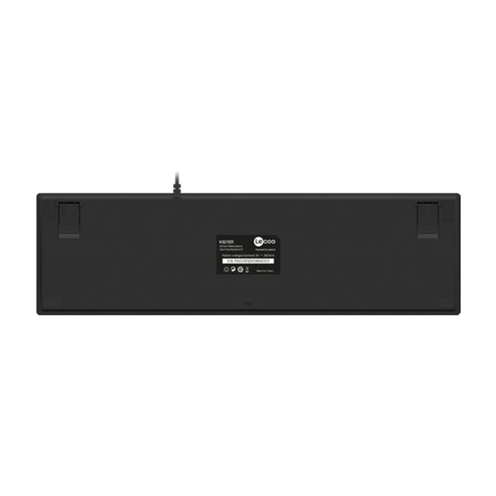 LECOO KG1101 KABLOLU RGB OYUNCU KLAVYESİ SİYAH