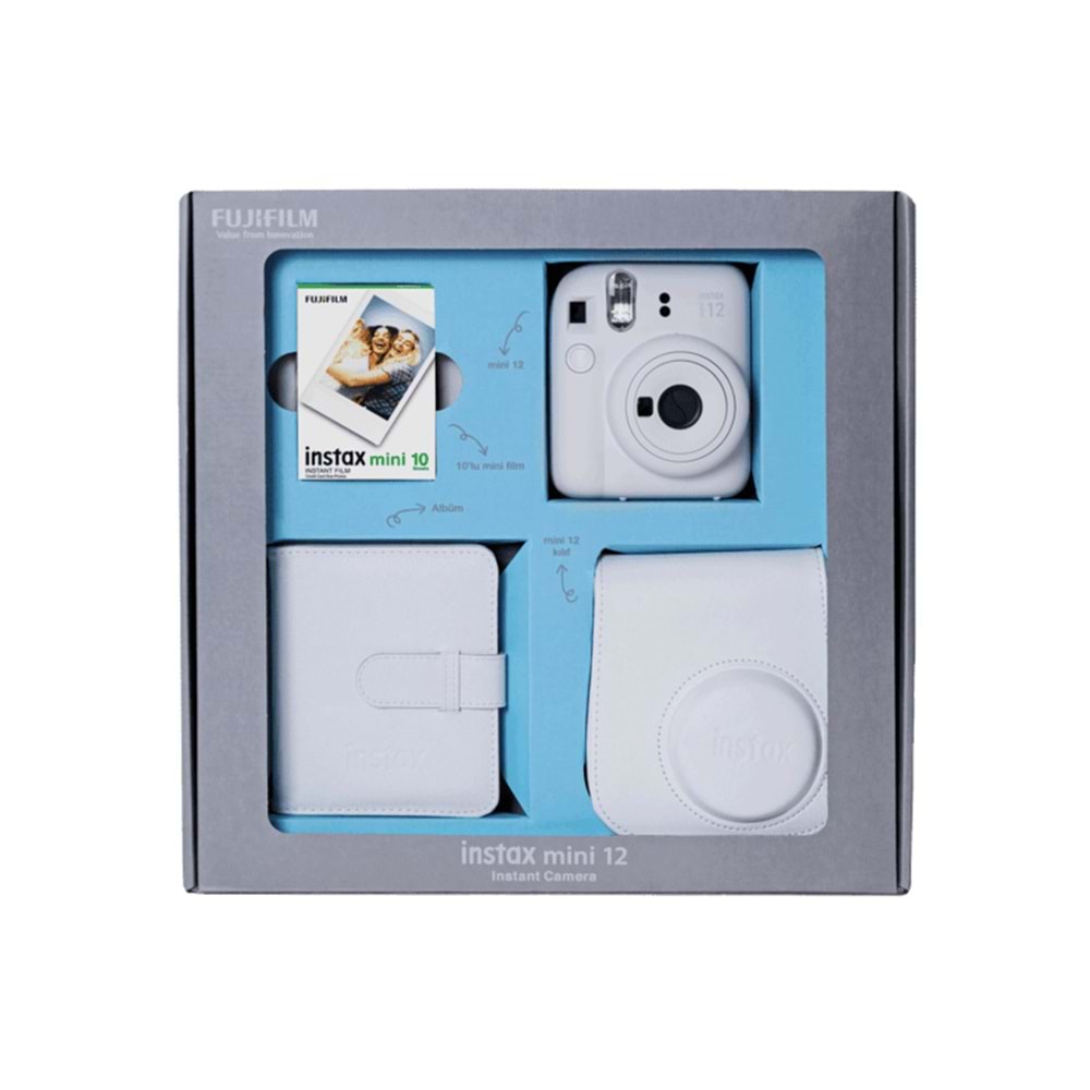 FUJİFİLM İNSTAX MİNİ 12 BLUE BUNDLE