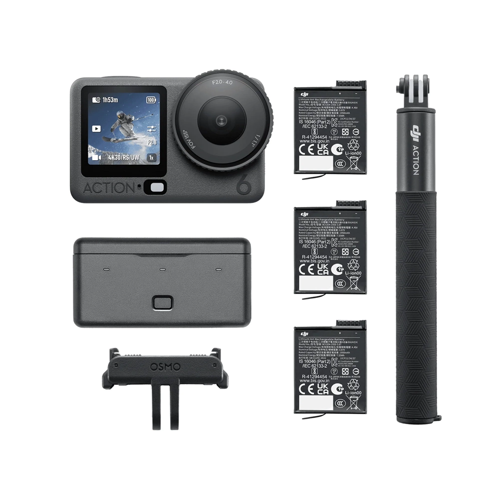 DJİ OSMO ACTİON 6 ADVENTURE COMBO AKSİYON KAMERASI - AC006