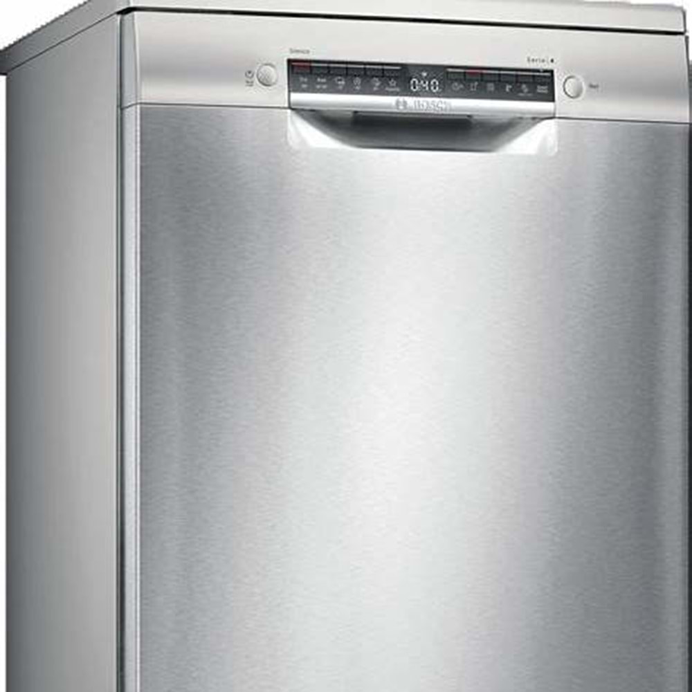Bosch SMS4IMI62Q Series 4 60 cm Solo / Tam Boy Bulaşık Makinesi – 13 Kişilik, 6 Program, Home Connect, Inox