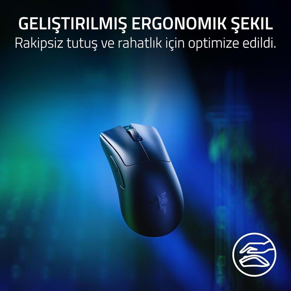 RAZER DEATHADDER V3 PRO RZ01-046330300 KABLOSUZ SİYAH MOUSE