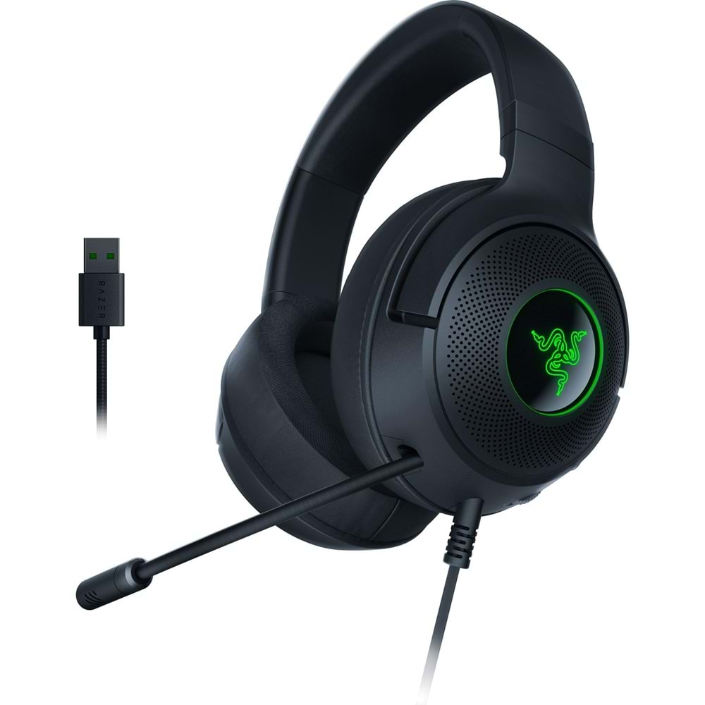RAZER KRAKEN V3 HYPERSENSE KABLOLU USB OYUNCU KULAKLIĞI