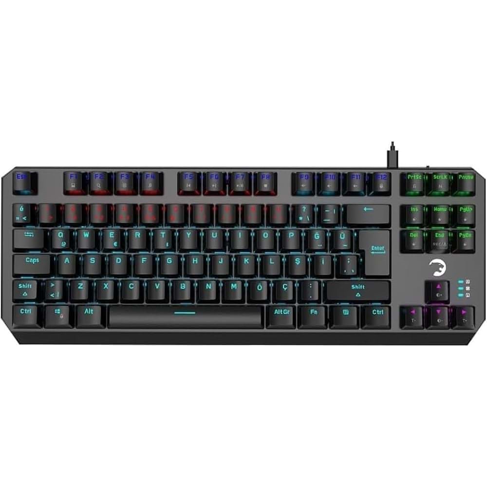GAMEPOWER OVERLORD 60M MEKANİK GAMİNG KLAVYE USB BLUE SWİTCH
