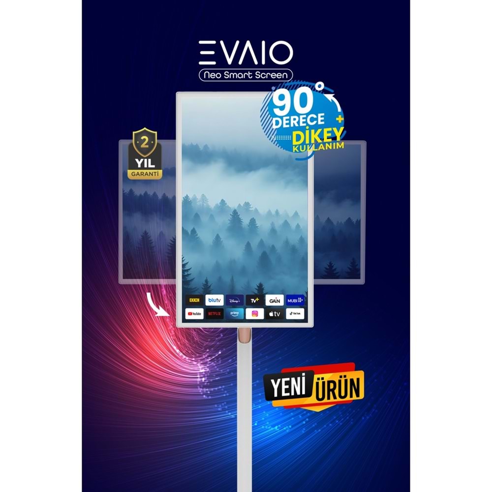 EVAİO NEO HD-320A 32 İNCH ANDROİD TAŞINABİLİR MOBİL EKRAN FULL HD