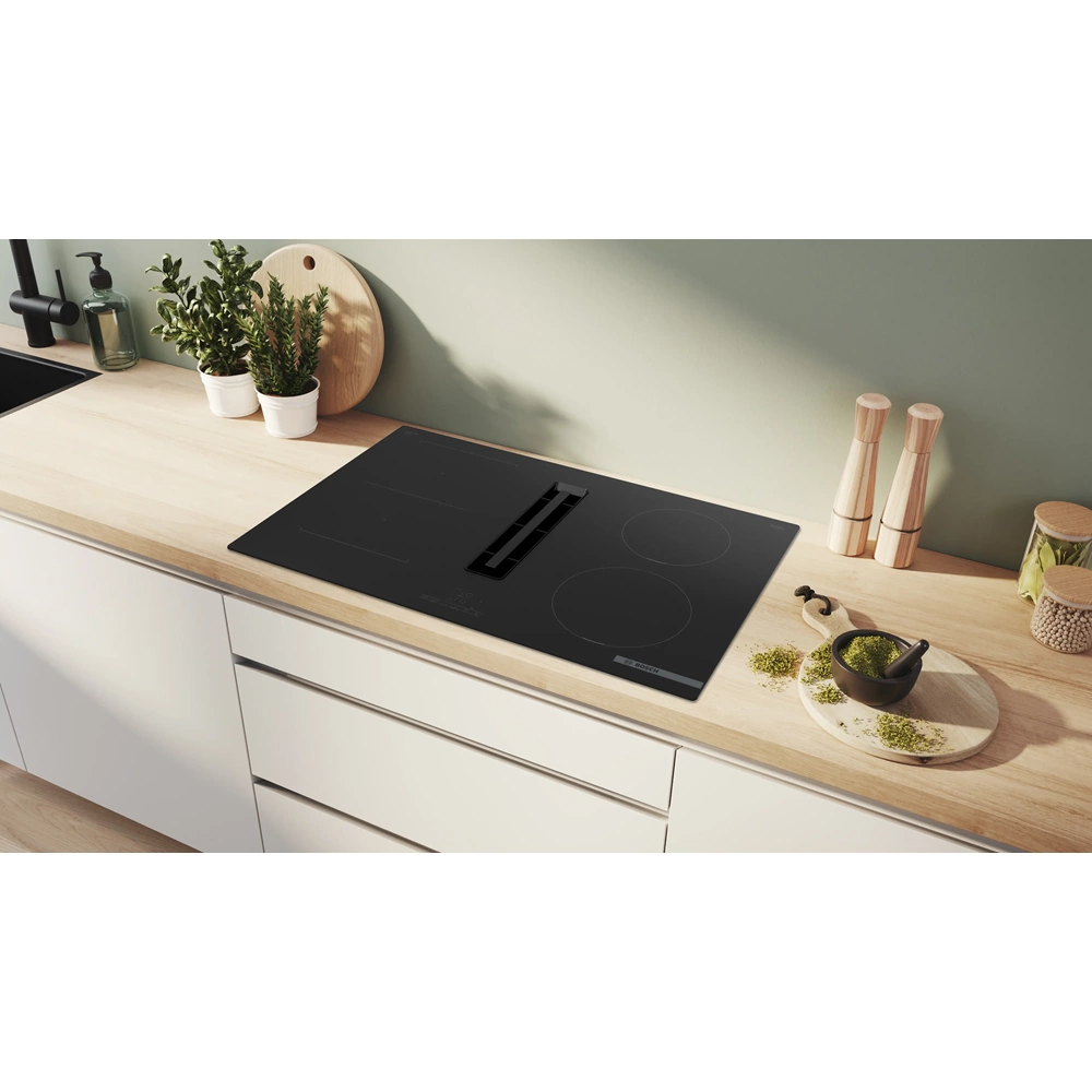 BOSCH PVS811B16E SERİE 4 DAVLUMBAZ ENTEGRELİ İNDÜKSİYON OCAK