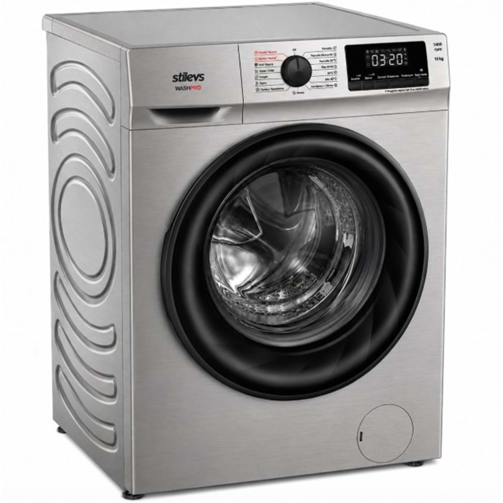 STİLEVS 10KG İNOX A SINIF ÇAMAŞIR MAKİNESİ WAMY1010L1401EU