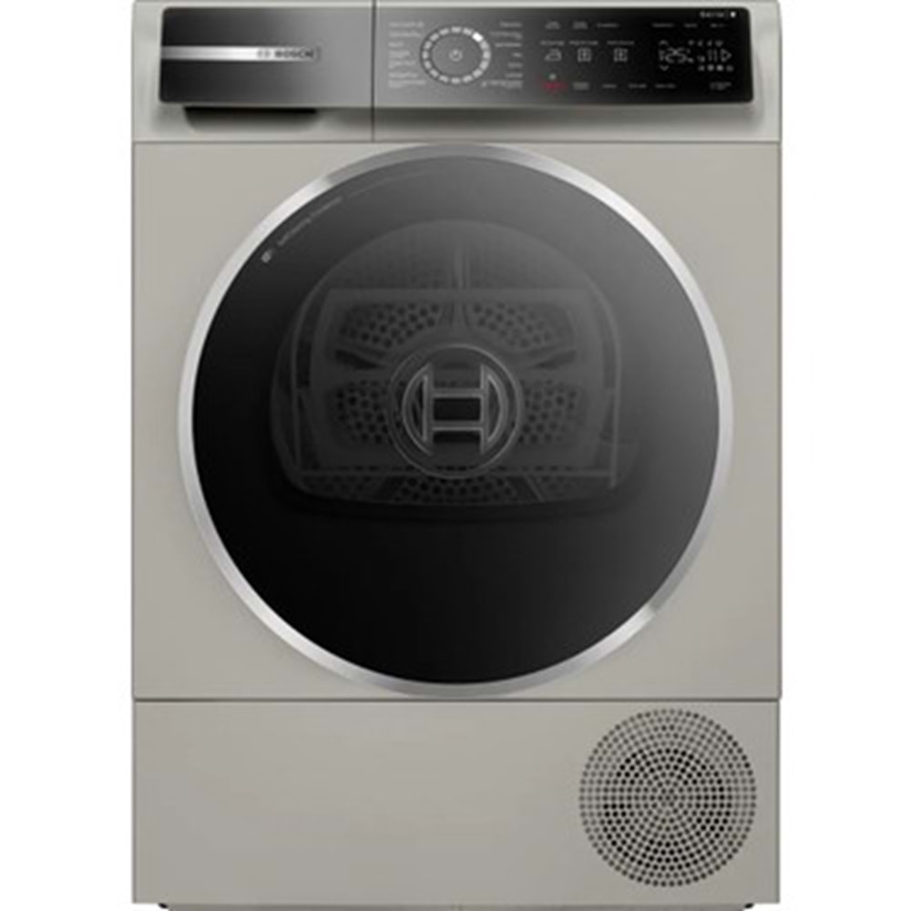 BOSCH SERİE 8 KURUTMA MAKİNESİ 9KG GÜMÜŞ