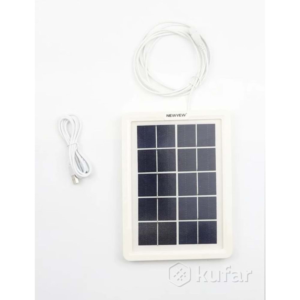 NEWVEW NV-F0007 SOLAR GÜNEŞ ENERJİLİ LED IŞIK 3W