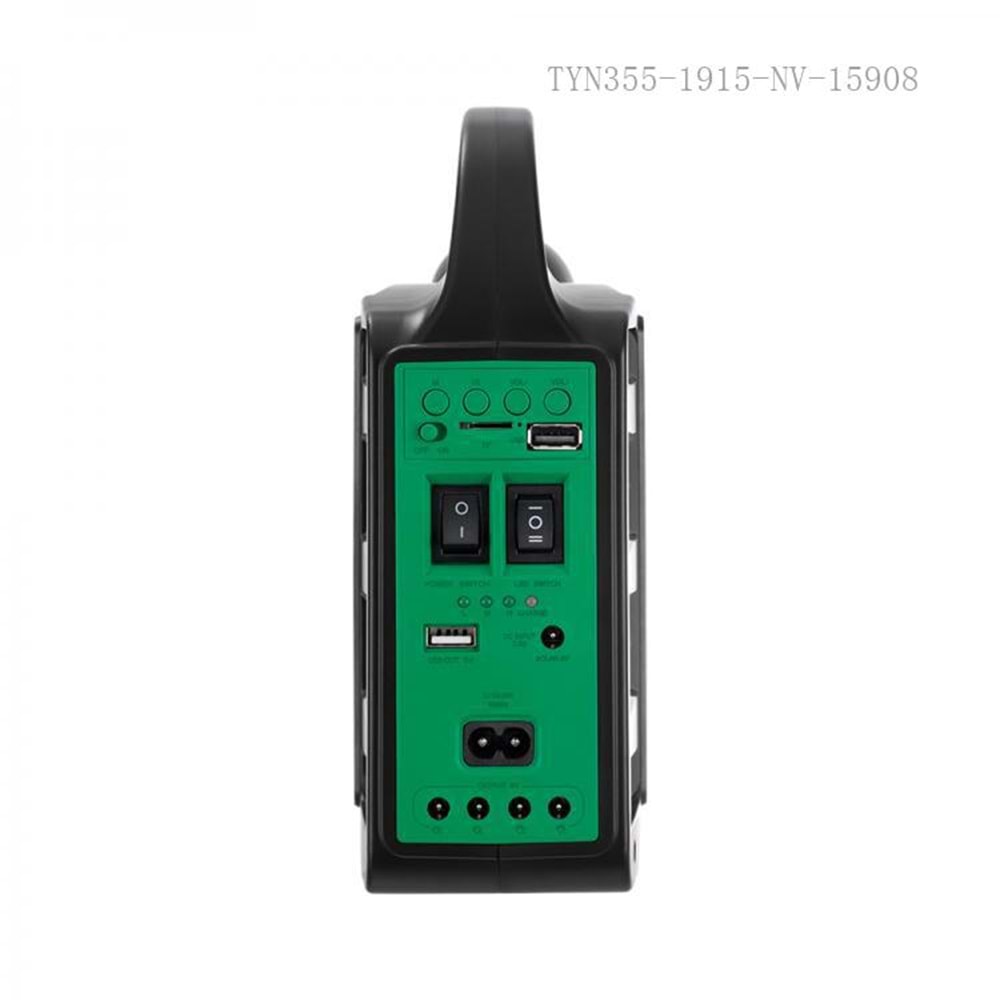 NEWVEW NV-T229BT HOPARLÖRLÜ SOLAR GÜNEŞ ENERJİLİ AYDINLATMA SİSTEMİ 4000MAH