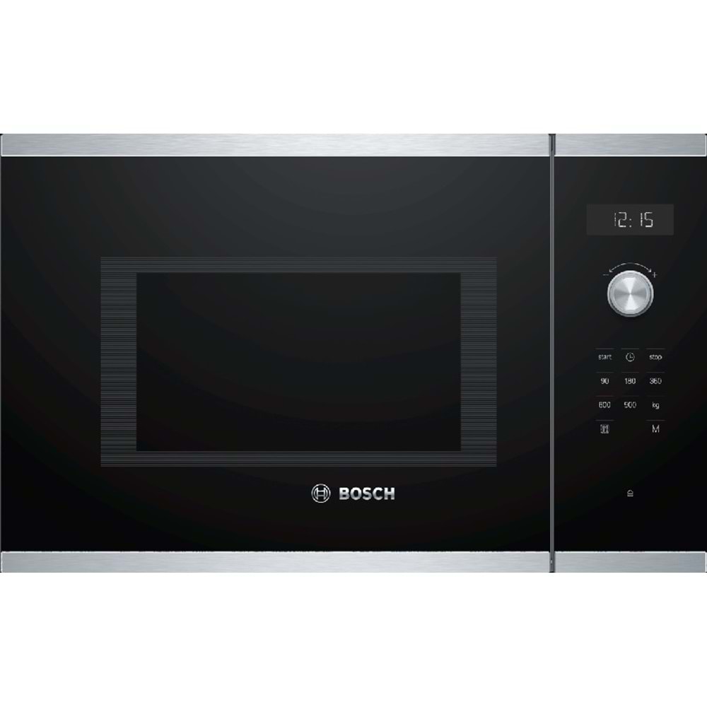 BOSCH SERİ 6 ANKASTRE MİKRODALGA IZGARA FONKSİYONLU BFL554MS0