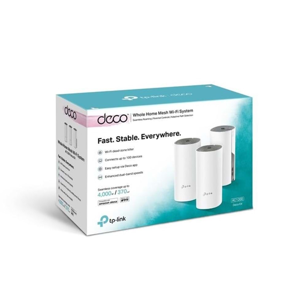 TP-LİNK E4-3P 3LÜ WİFİ SİSTEMİ 1200MBPS