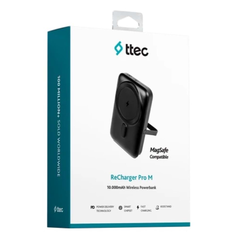 TTEC 2BB221S PRO M 10000 MAH MAGSAFE POWERBANK