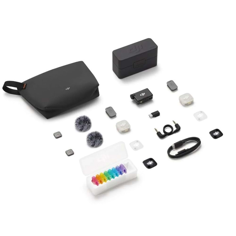 DJİ MİC MİNİ 2S (2TX+1RX+CHARGİN CASE) MİCROPHONE