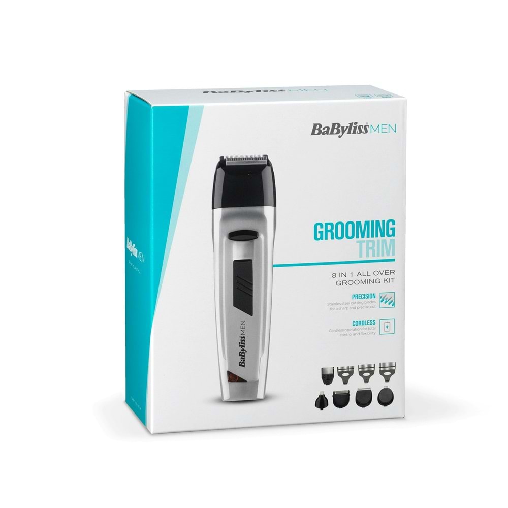 BABYLİSS MEN 7056NU 8İN1 ALL OVER GROOMİNG KİT